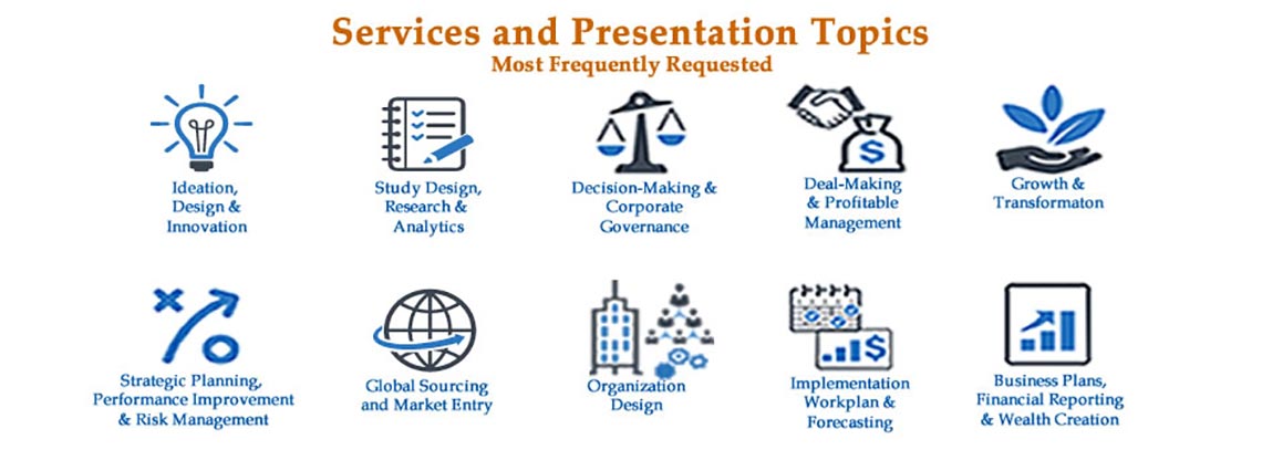 Conduit Consulting Services and Presentation Topics